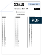 Mile 14 Jul 2024 Dropper JEE Main Part Test + M 1 + 2 PHASE 1 ROI