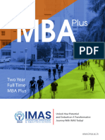 MBA Plus Brochure