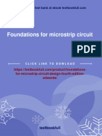 Instant Download Foundations For Microstrip Circuit Design Fourth Edition Edwards PDF All Chapter