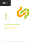 CX - 0022 Notification Process V 1.1.1