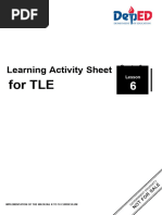 Q2 WS TLE 7 Lesson 6 Week 4