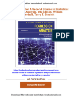 Solution Manual For A Second Course in Statistics: Regression Analysis, 8th Edition, William Mendenhall, Terry T. Sincich