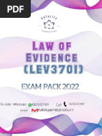 LEV3701 Exam Pack 2022