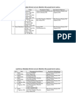 Jadwal P5