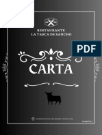 Carta Restaurante