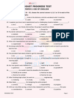 Ca25 - August Progress Test