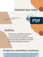 Konsep Pendidikan Bagi Pasien