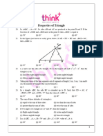 Properties of Triangle