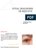 Differential Diagnosis of Red Eye