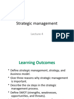 Lecture 4-Strategic Management