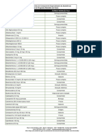 Lista de Medicamentos PRC