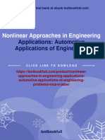 Applications: Automotive Applications of Engineering: Nonlinear Approaches in Engineering