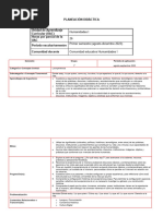 Planeacioìn Didaìctica - Humanidades - 1 - Bim-1 - Serie Trayectos - LC