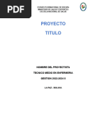 Guia para Proyecto Escuela Nacional de Salud