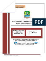 Soal B. INGGRIS USBN K.13 Utama