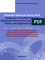 Extended Abstracts Spring 2018