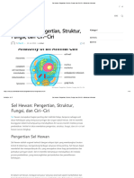 Sel Hewan - Pengertian, Struktur, Fungsi, Dan Ciri-Ciri - Berita Dan Informasi