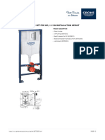 GROHE Specification Sheet 3877200F