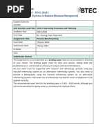 MPP - Assignment Brief 2 2024