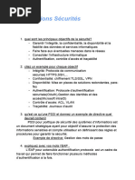 Questions Sécurités IR4 - MurielNna