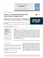 Theory of Freestanding Triboelectric Layer Nanogenerator