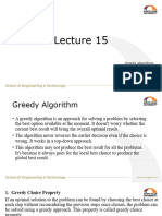 Lecture 15 - Gready Algorithm 1-1