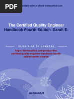 (FREE PDF Sample) The Certified Quality Engineer Handbook Fourth Edition Sarah E. Burke Ebooks