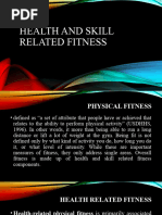 LESSON 1 HEALTH AND SKILL RELATED FITNESS 2nd QTR