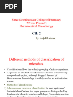 Unit 2 Classification of Bacteria