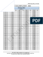 Etoosindia: Neet Examination - 2022 Answer Key