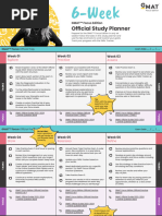 Gmat Focus 6 Week Study Planner 6 June 2023 - 240310 - 163124