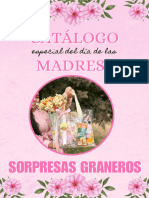 Documento A4 Catálogo Día de Las Madres Moderno Rosa