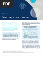 Selecting New Director Director Tool