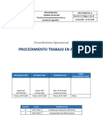 Procedimiento Trabajos en Altura - B