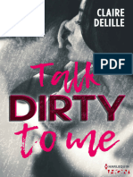 Talk Dirty To Me Claire Delille