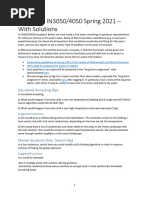 Trial Exam 2021 With Solutions