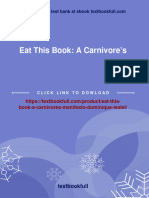 Eat This Book: A Carnivore's Manifesto Dominique Lestel Download PDF