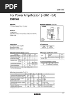 Transitor Panasonic b1565 d2394