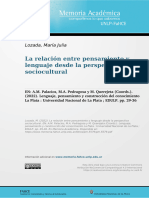 La Relación Entre Pensamiento y Lenguaje Desde La Perspectiva 5