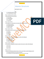 Atomic Structure Notes For Class 11th