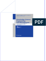 Immediate Download Knowledge Science Engineering and Management All Chapters