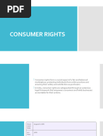 Consumer Rights