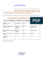 Leccion 4 PDF PARABOLAS para El 27 de Julio de 2024