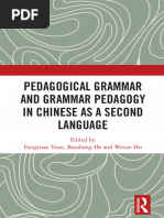 Pedagogical Grammar and Grammar Pedagogy in Chinese As A Second Language (Kaye Enid Basford, John Wilder Tukey) (Z-Library)