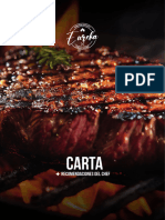 Carta Comida EUREKA STEAK HOUSE