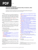 Concentric-Lay-Stranded Aluminum-Alloy Conductors, Steel Reinforced (AACSR) (6201)