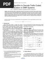 A Robust Algorithm To Decode Trellis Coded Modulation in DMR Systems