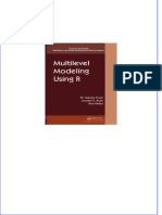 Immediate Download Multilevel Modeling Using R All Chapters