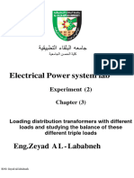 Power System Lab Ex-2 CH 3..