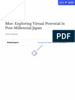 Moe Exploring Virtual Potential in Post-Millennial Japan - OCR